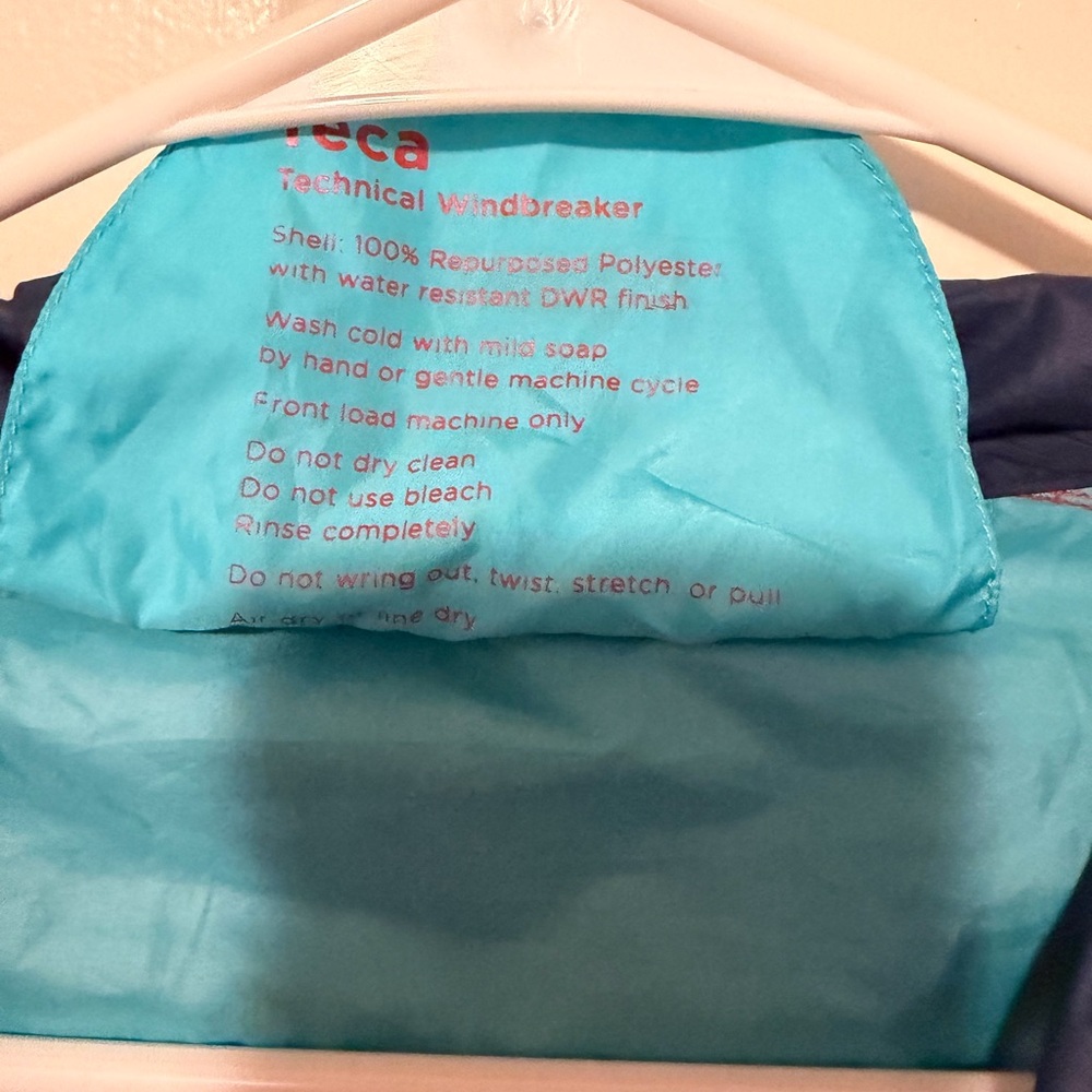 Cotopaxi Blue and Red Windbreaker- M’s Small - Picture 4 of 6
